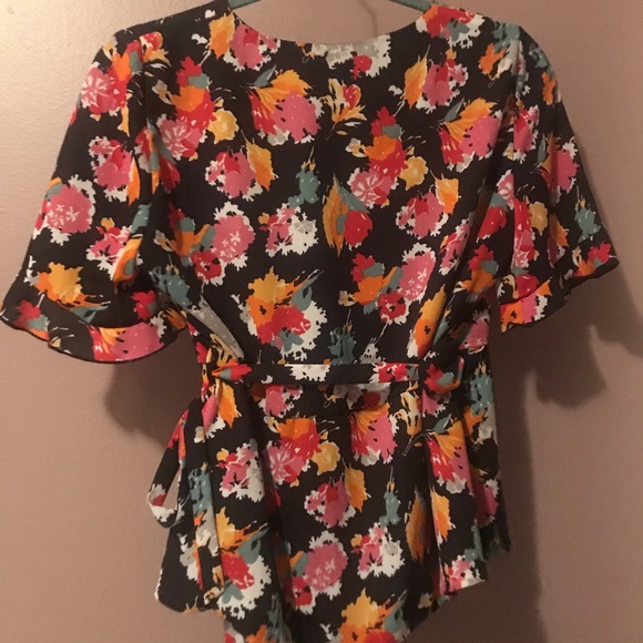 Zara Wrap Blouse - Picture 5 of 5